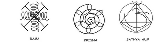 RAMA KRISNA SATHYA AUM logo