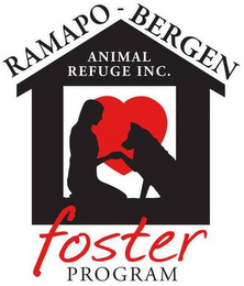 RAMAPO-BERGEN ANIMAL REFUGE INC. FOSTERPROGRAM logo