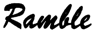 RAMBLE logo
