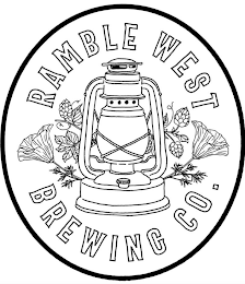 RAMBLE WEST BREWING CO. logo