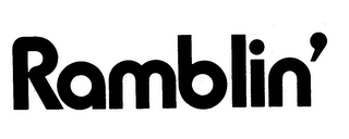 RAMBLIN' logo