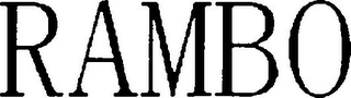RAMBO logo