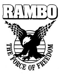 RAMBO THE FORCE OF FREEDOM logo