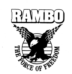RAMBO THE FORCE OF FREEDOM logo