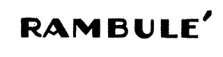 RAMBULE logo