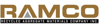 RAMCO RECYCLED AGGREGATE MATERIALS COMPANY INC. logo