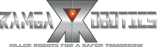 RAMGARROBOTICS KILLER ROBOTS FOR A SAFER TOMORROW logo