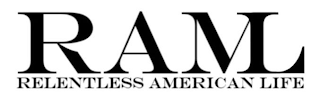 RAML RELENTLESS AMERICAN LIFE logo