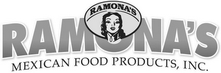 RAMONA'S RAMONA'S MEXICAN FOOD PRODUCTS, INC. logo