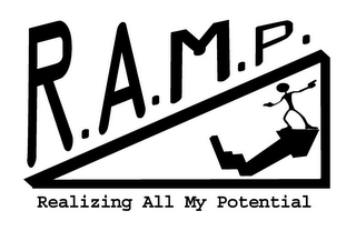 R.A.M.P. REALIZING ALL MY POTENTIAL logo