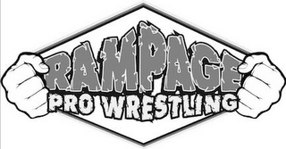 RAMPAGE PRO WRESTLING logo