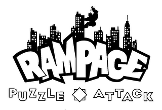 RAMPAGE PUZZLE ATTACK logo