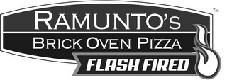 RAMUNTO'S BRICK OVEN PIZZA FLASH FIRED logo