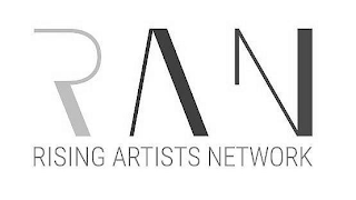 RAN RISING ARTISTS NETWORK logo