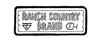 RANCH COUNTRY BRAND S E logo
