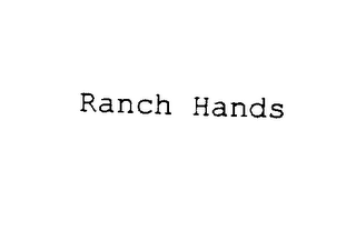 RANCH HANDS logo