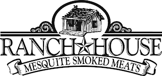 RANCH HOUSE MESQUITE SMOKED MEATS logo