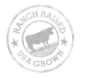 RANCH RAISED USA GROWN logo