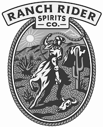 RANCH RIDER SPIRITS CO. logo