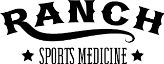 RANCH SPORTS MEDICINE logo