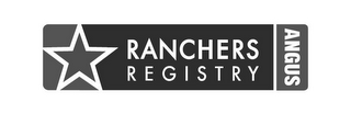 RANCHERS REGISTRY ANGUS logo