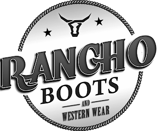 RANCHO BOOTS AND WESTERN WEAR logo