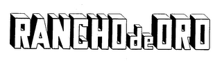 RANCHO DE ORO logo