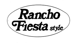 RANCHO FIESTA STYLE logo
