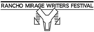 RANCHO MIRAGE WRITERS FESTIVAL logo