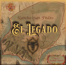 RANCHO SAN PEDRO EL LEGADO PALOS VERDES SAN PEDRO BAY CREATED BY RUSSELL WERDIN logo