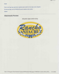 RANCHO SANTA CRUZ logo