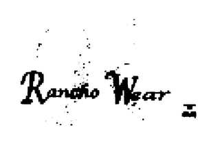 RANCHO WEAR logo