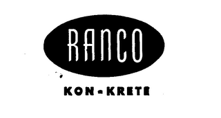 RANCO KON-KRETE logo