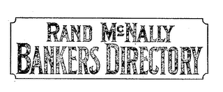 RAND MCNALLY BANKERS DIRECTORY logo