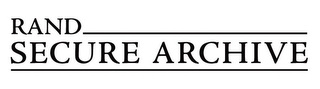 RAND SECURE ARCHIVE logo