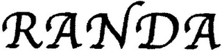 RANDA logo