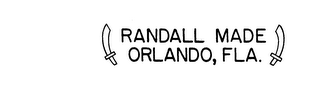 RANDALL MADE ORLANDO, FLA. logo