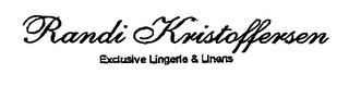 RANDI KRISTOFFERSEN EXCLUSIVE LINGERIE & LINENS logo