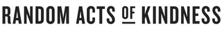 RANDOM ACTS OF KINDNESS logo