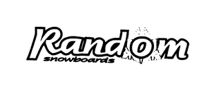 RANDOM SHOWBOARDS logo