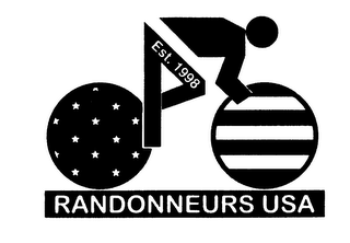 RANDONNEURS USA EST. 1998 logo