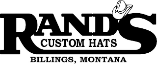 RAND'S CUSTOM HATS BILLINGS, MONTANA logo