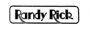 RANDY RICK logo