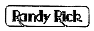 RANDY RICK logo