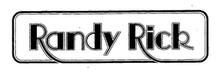 RANDY RICK logo