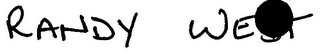RANDY WEST logo