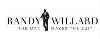 RANDY WILLARD THE MAN MAKES THE SUIT logo