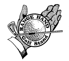 RANGE HAND GOLF STAND logo