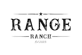 RANGE RANCH EST. 2023 logo