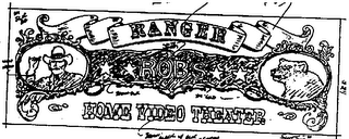 RANGER ROB'S HOME VIDEO THEATER logo